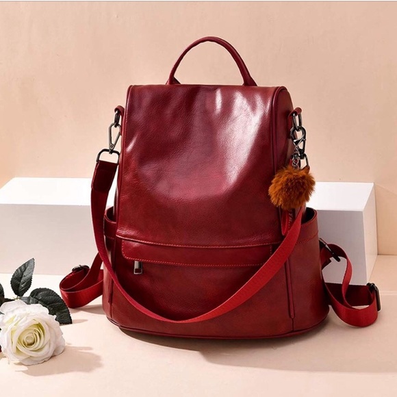 Vintage Style Rustic Backpack - Picture 2 of 4